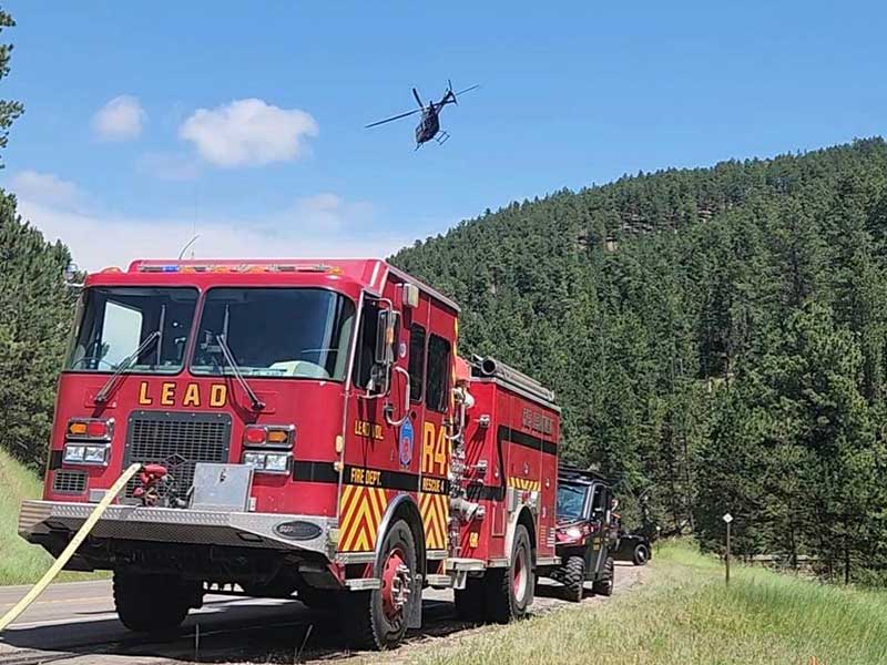 Lead Volunteer Fire Department History