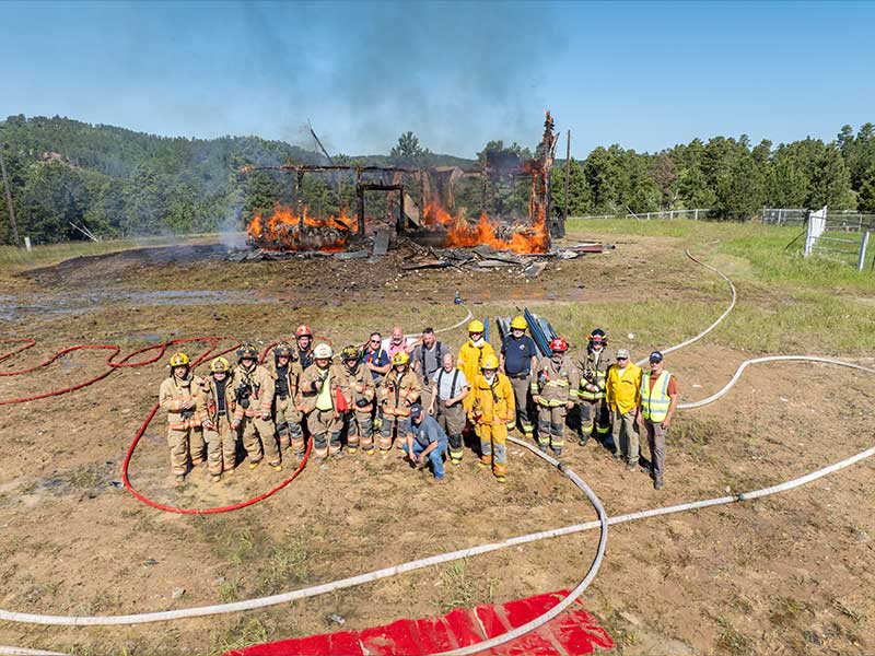 Lead Volunteer Fire Department History