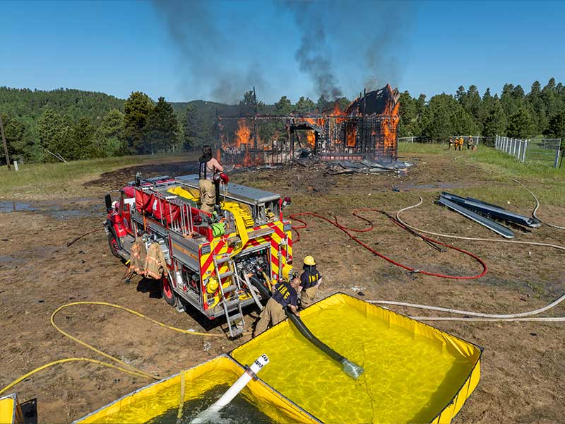 Lead Volunteer Fire Department History