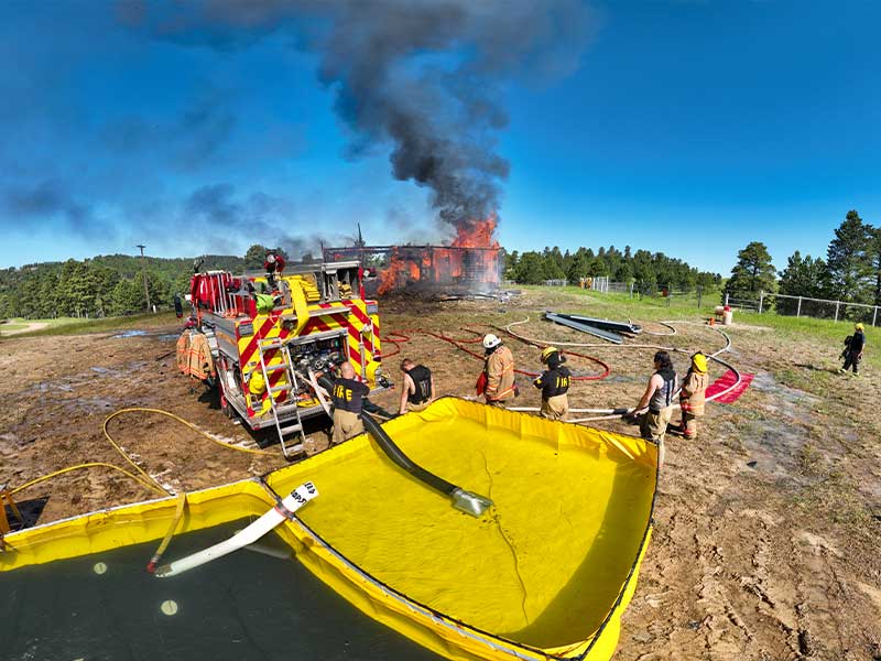 Lead Volunteer Fire Department History